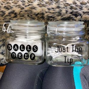 Bathroom jars